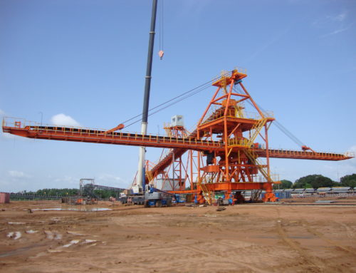 African Minerals Double Boom Stacker Project